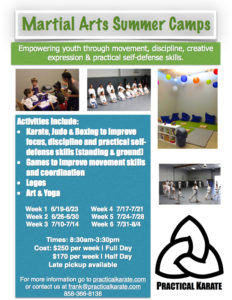 martial arts summer camps