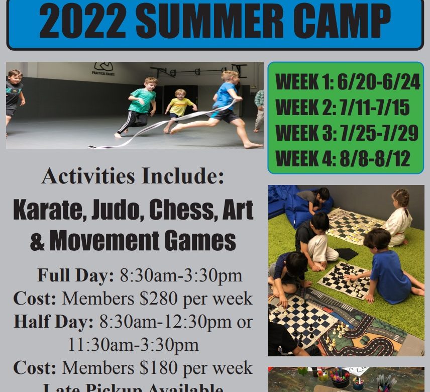 practical karate summer camp 2022