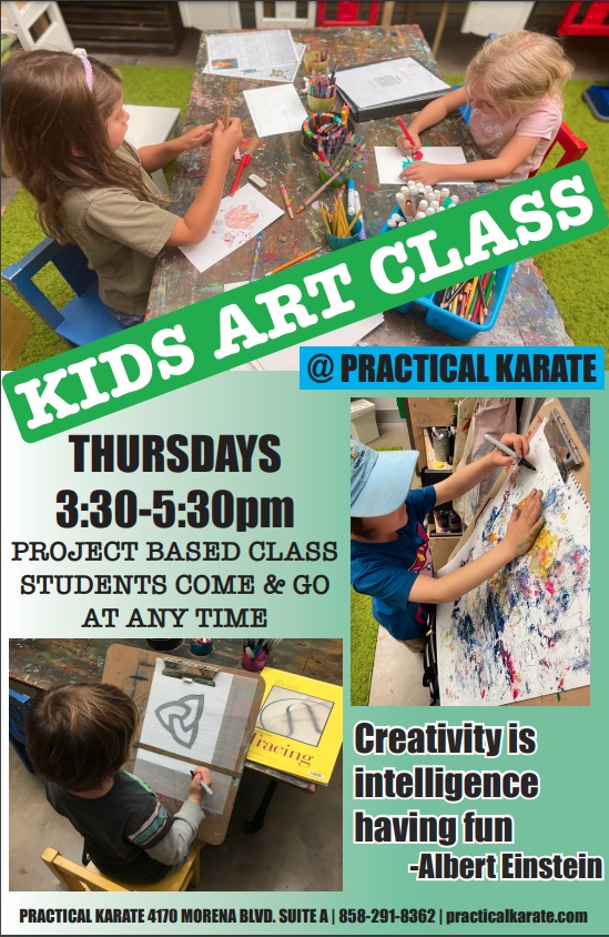 Kids Art Class Practical Karate
